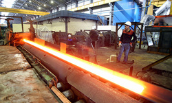 افتتاح کارخانه فولاد خزر در گیلان